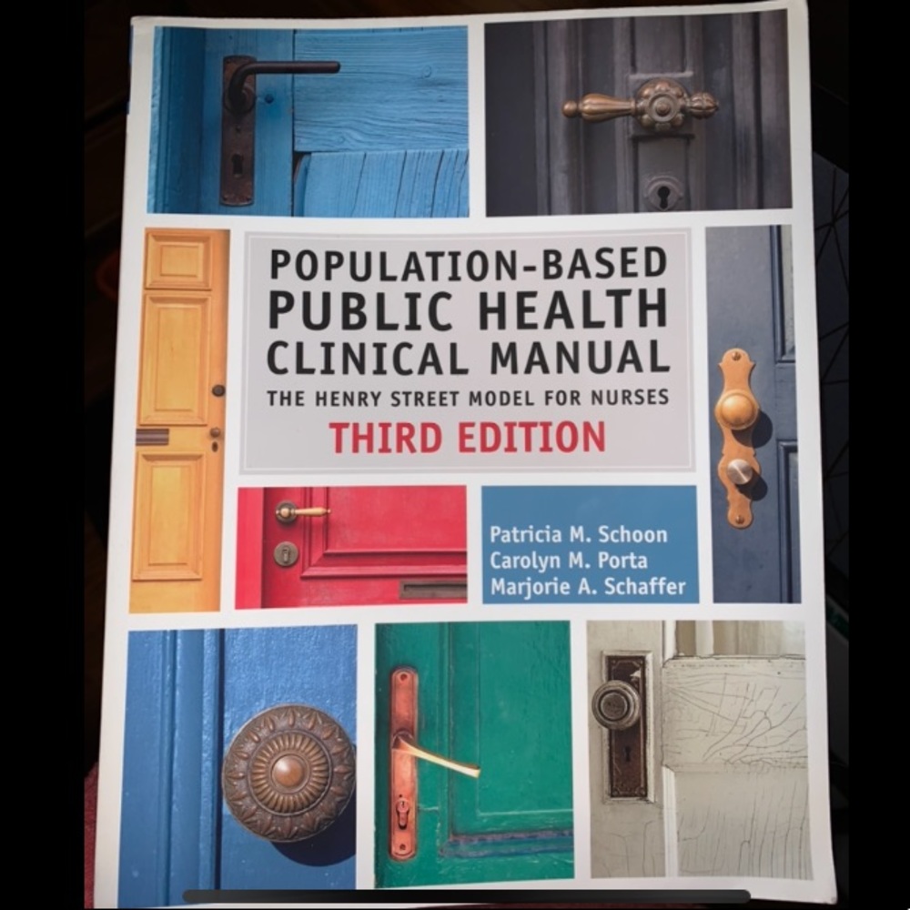 Community health textbook